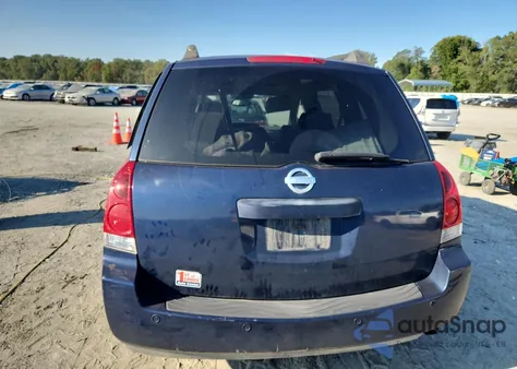 2005 Nissan Quest S из США, поврежденный, VIN 5N1BV28U35N108986